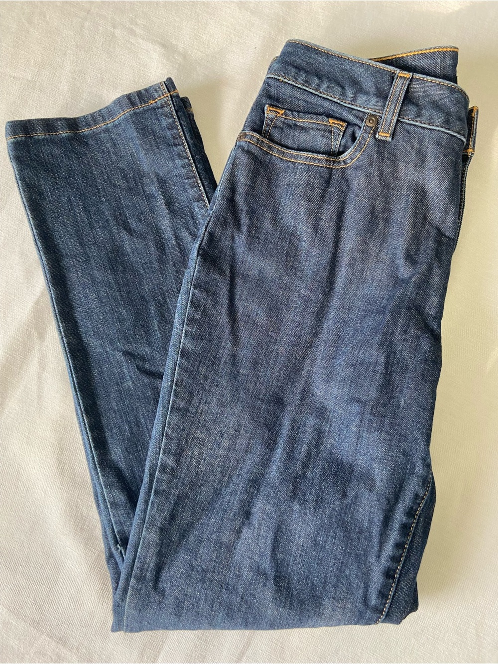 L.L. Bean Women’s Classic Fit Dark Blue Jeans